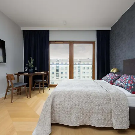 Modern In Wola With Air Conditioning By Renters Lägenhet *